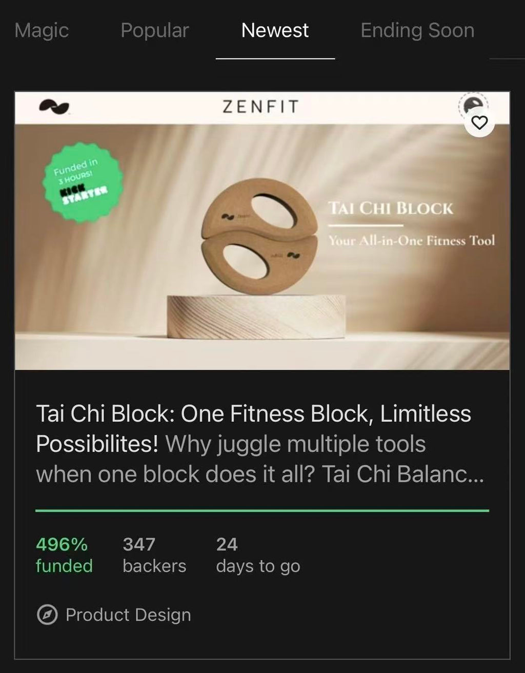 Tai Chi Balance Block