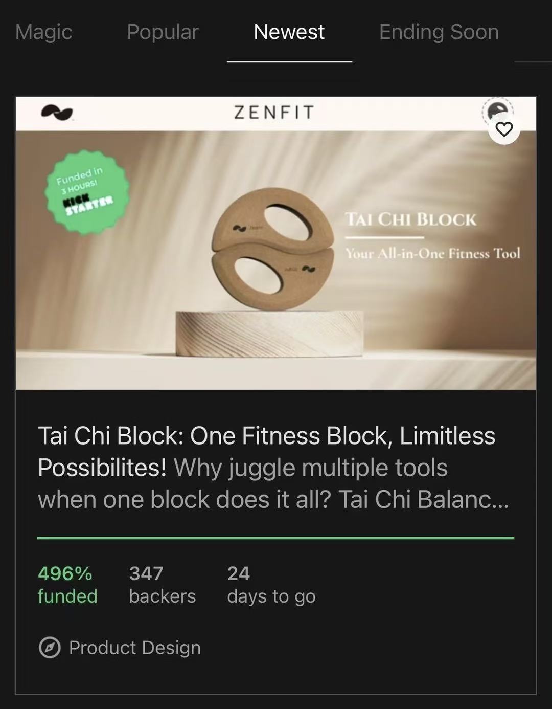 Tai Chi Balance Block
